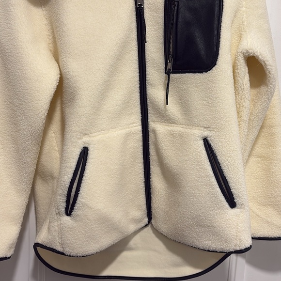 NWT SPANX Fleece Full Zip - Picture 5 of 9